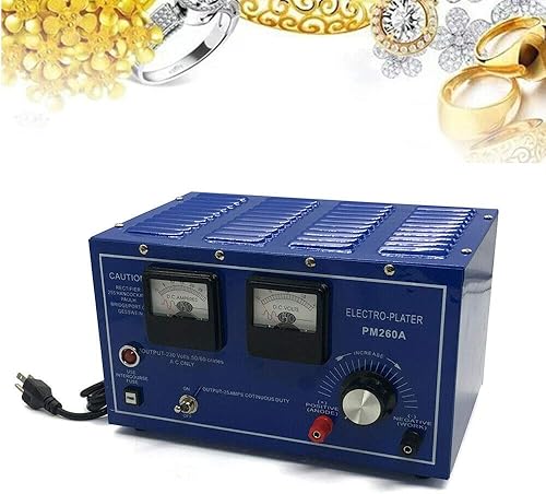 Miniatura 3 de Máquina de chapado en oro de 30A 110V, kit de galvanoplastia, rectificador de chapado de joyería, kit de chapado en oro de plata de rodio, kit de