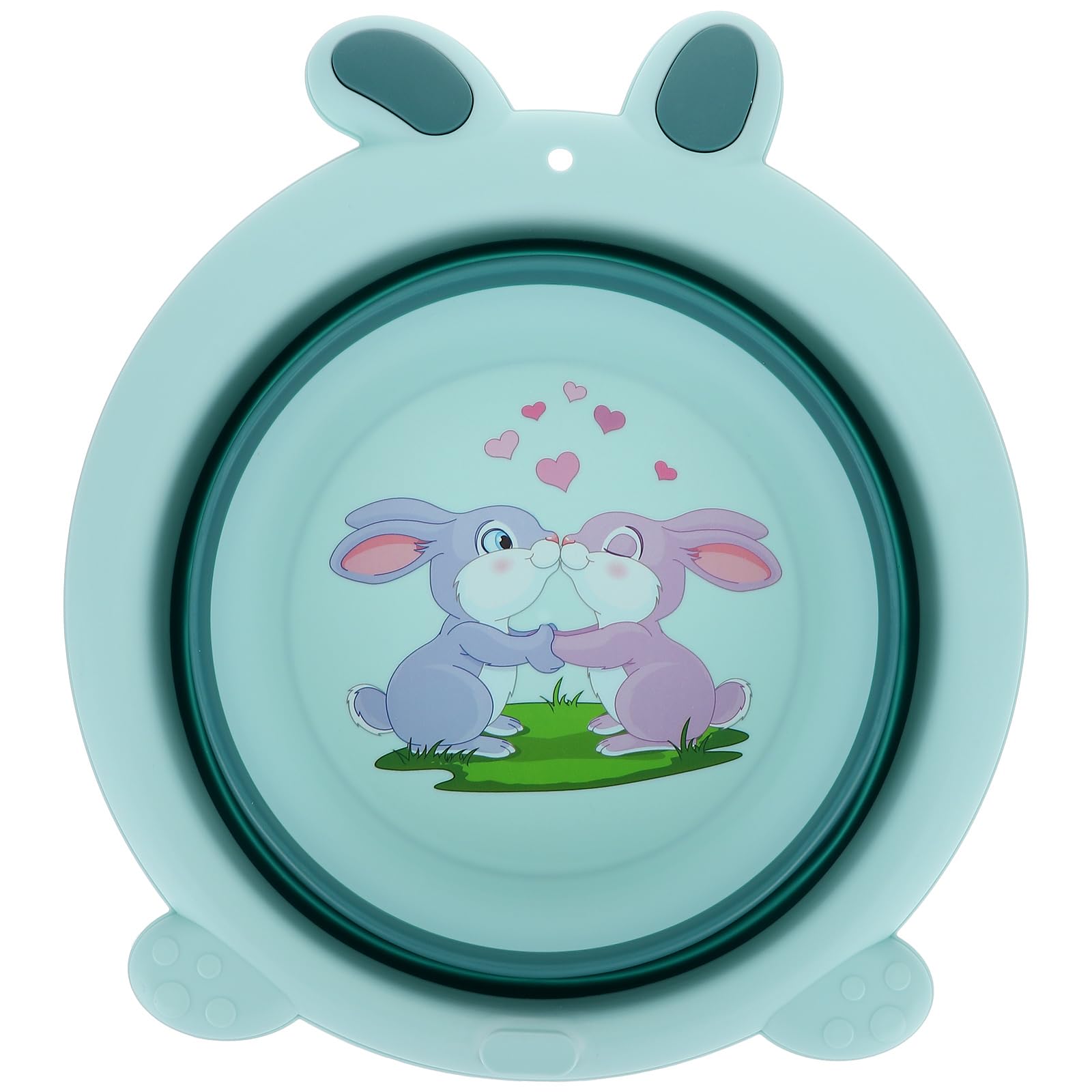 PRETYZOOM Zusammenklappbares Baby Waschbecken Tragbares Fußwaschbecken Kompaktes Babybecken Für Babypflege Und Reisen 13.39X12.20X3.94 Zoll