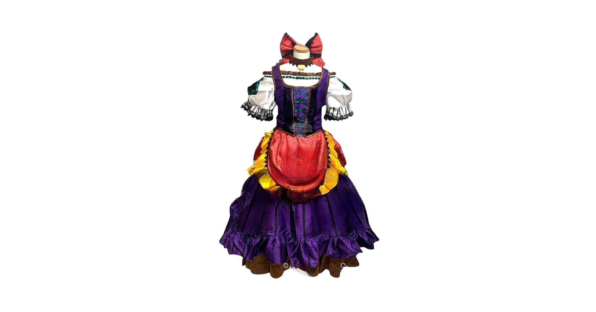 Amazon.co.jp: [LJ cosplay] 大人 紫 フレンジー 衣装 ファシリエ