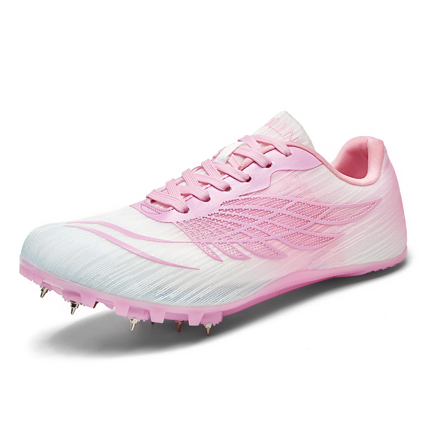 Track and Field Shoes for Men Women 8 Spikes Boys and Girls Kids Running Racing Shoes-image-38