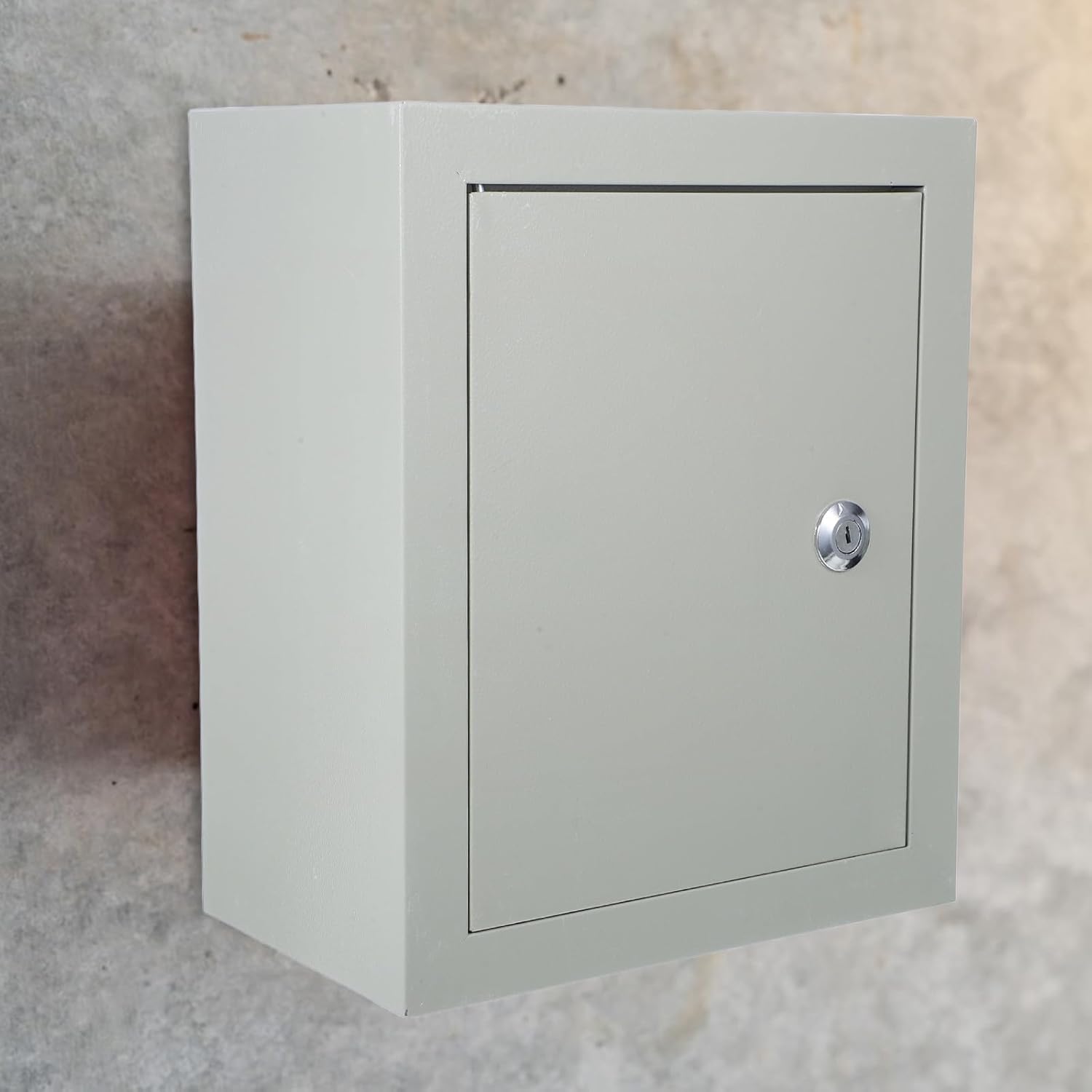 LIFKOME Weatherproof Outdoor Electrical Box Waterproof Junction Box Cold-Rolled Steel Plate for Outdoor Project and Distribution Applications