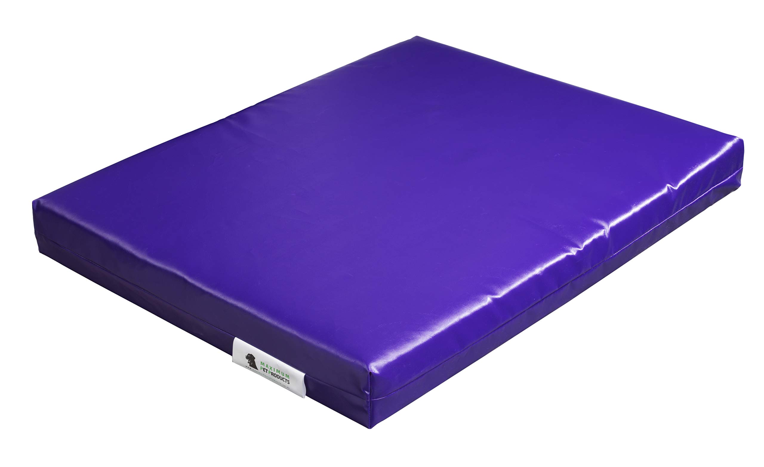 Maximum Pet Products Tough chew waterproof dog bed (Uber Large, Purple) 140cm x 100cm x 10cm โ image 1