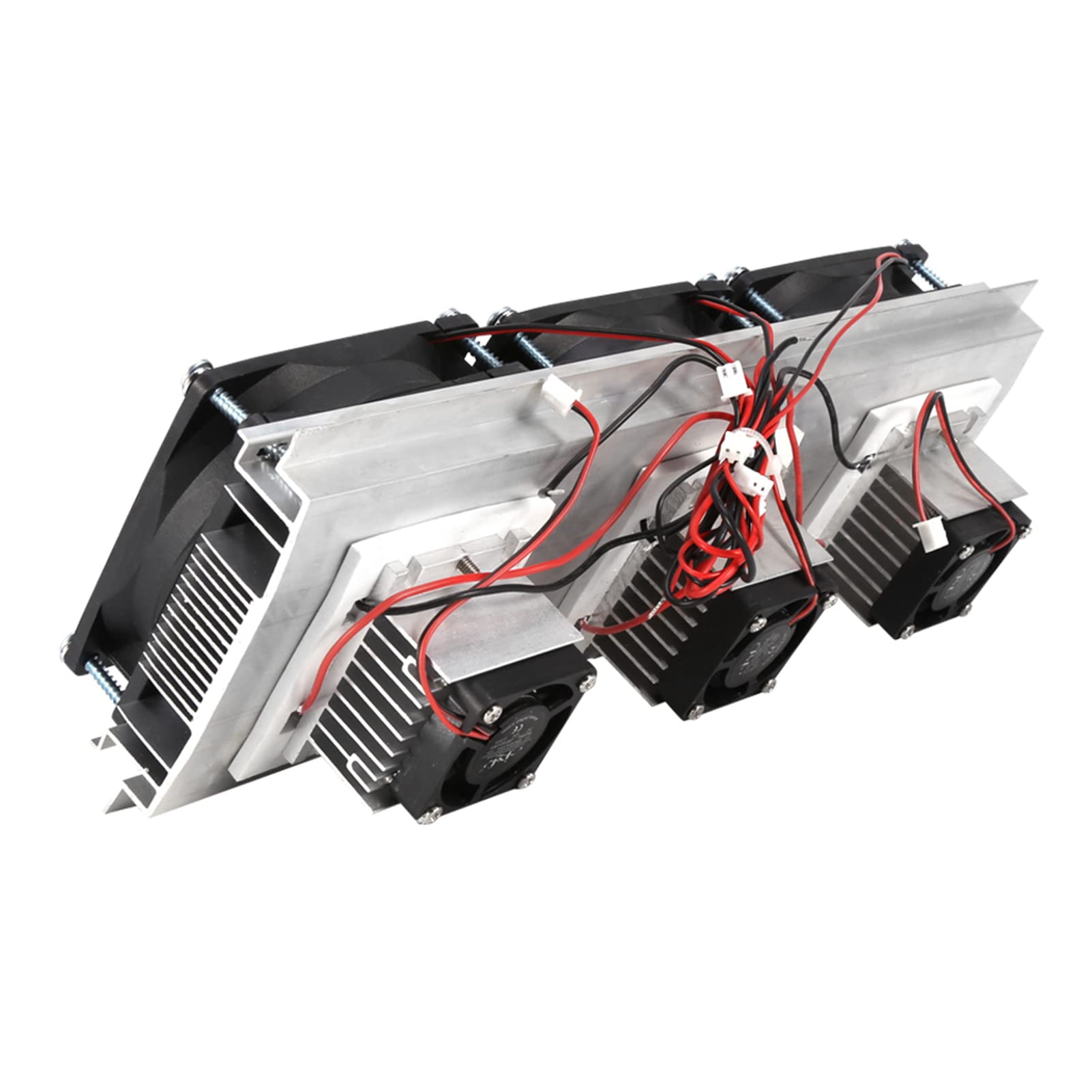 Kit di elementi per la refrigerazione a semiconduttore, raffreddatore termoelettrico Peltier per il raffreddamento di piccoli spazi, modulo TEC1-12705 da 12 V e 180 W senza rumore
