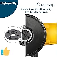 Vista 3 de N134467 Brida de orificio hexagonal compatible con amoladora angular DeWalt 636226-00 193465-4 224399-1 224568-4 (4 piezas)