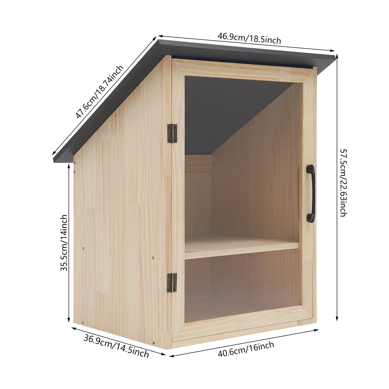 2 Ebenen Holzfarbe Bücherregal Bücherbox Regal Bücherregal Regale Möbel Kallax Regal Aufbewahrungsbox Mit Deckel Aufbewahrungsbox Schrank Aufbewahrungsboxen für Wohnzimmer und Garten
