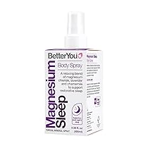 BetterYou Spray Corpo al Magnesio per il Sonno, Con Cloruro di Magnesio Zechstein e Oli Essenziali, Integratore di Magnesio, Ausilio Naturale per Dormire, Senza Olio di Palma, 100 ml (600 Spruzzi)