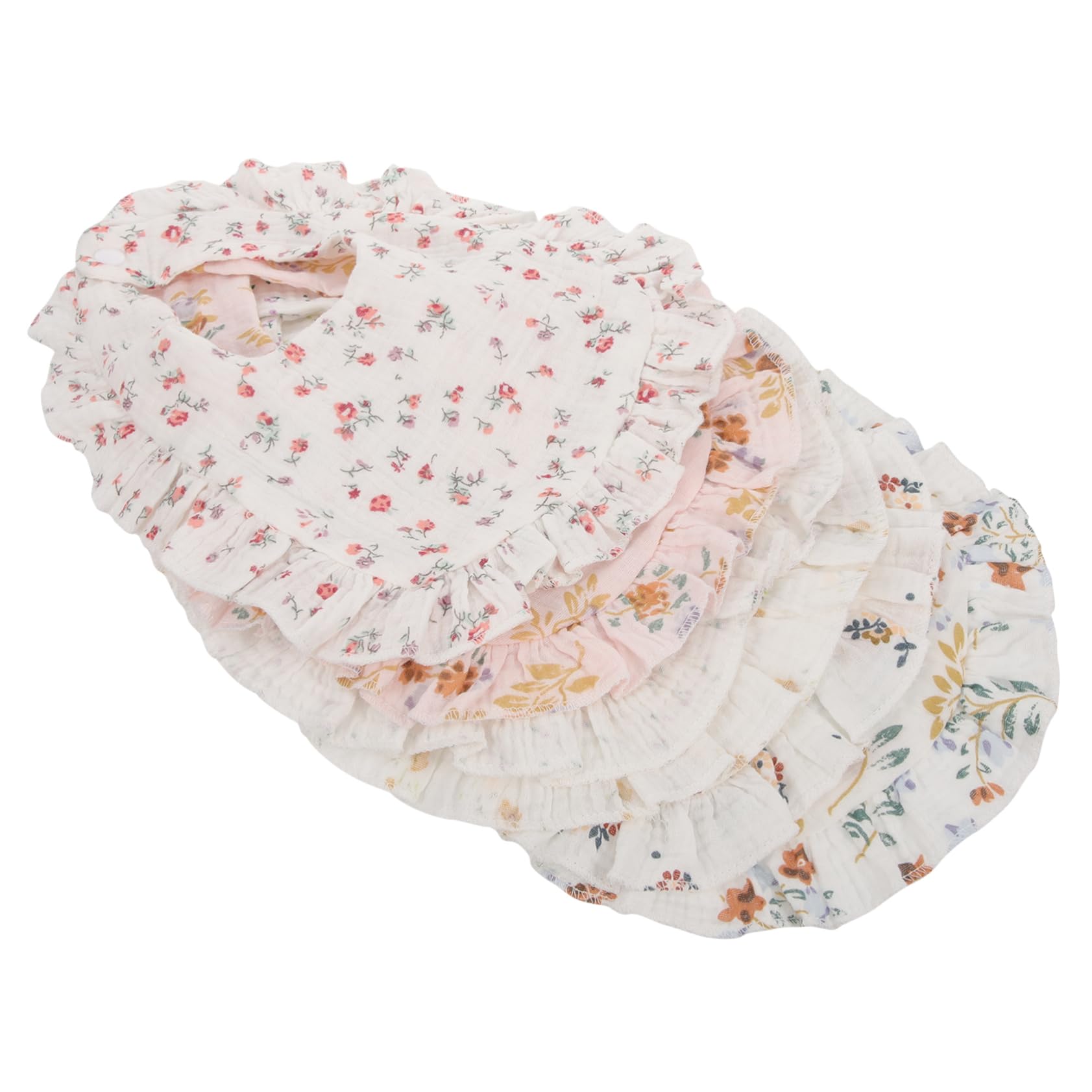 VICASKY 18pezzi Bavaglini Cotone Per Ragazzo Ragazza Da Lavabili e Multifunzionali Per Svezzamento Teething e Saliva Morbidi e Assorbenti Design Carino e Pratico