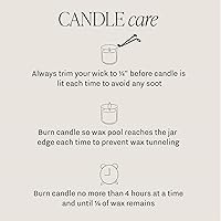 Vista 7 de Sweet Water Decor Hello Fall Candle - Cinnamon Apples & Clove Autumn Fall Scented Candle for Home Decor - 100% Cotton Wick Soy Wax Candles with 40
