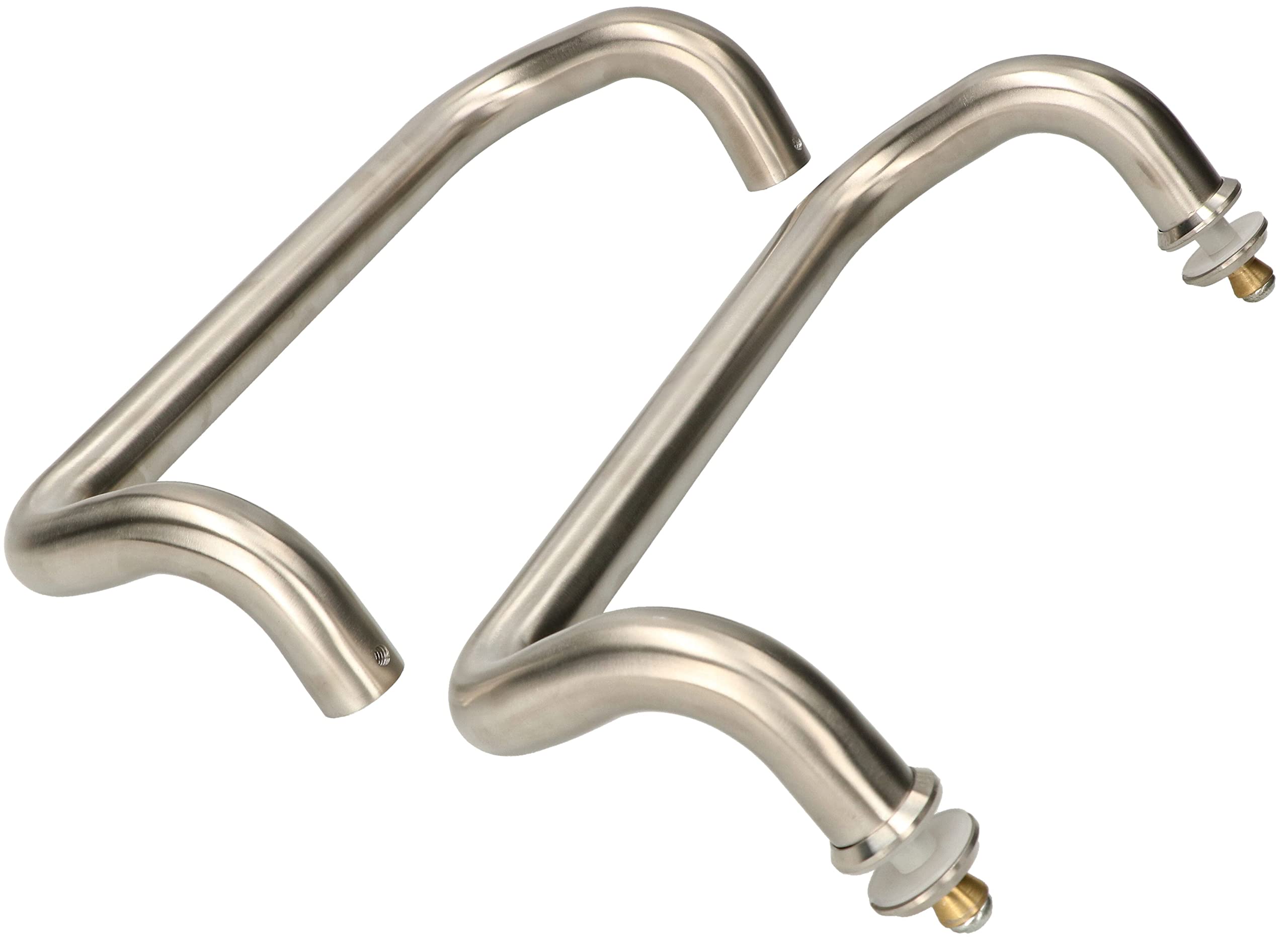 KOTARBA® 2 pezzi maniglia per porta di casa, 300 mm, acciaio inox, maniglia per porta di casa