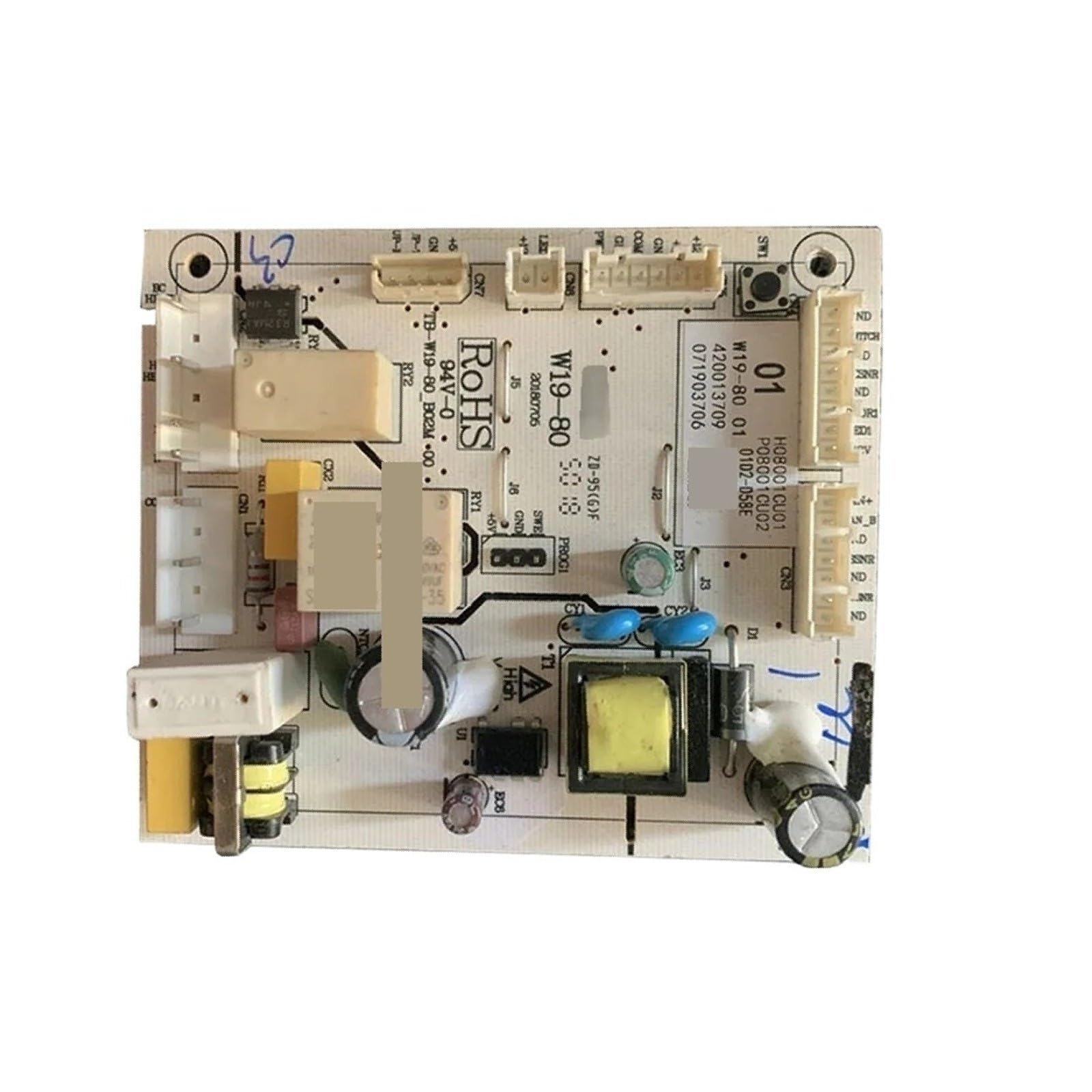 Carte Mère ZBE2350HCA W19-80, Compatible Avec Electrolux, Composants De Remplacement De Réfrigérateur remplacer