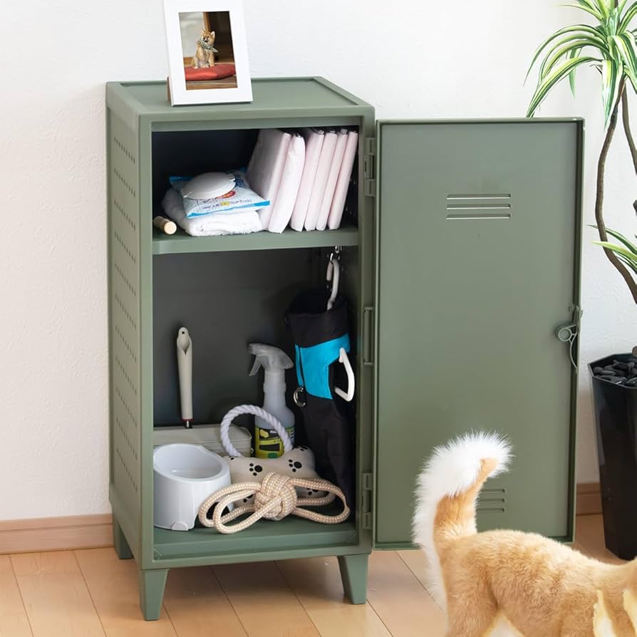 Ellniges]ロッカー 棚 美しく丈夫 収納キャビネット エレな作品