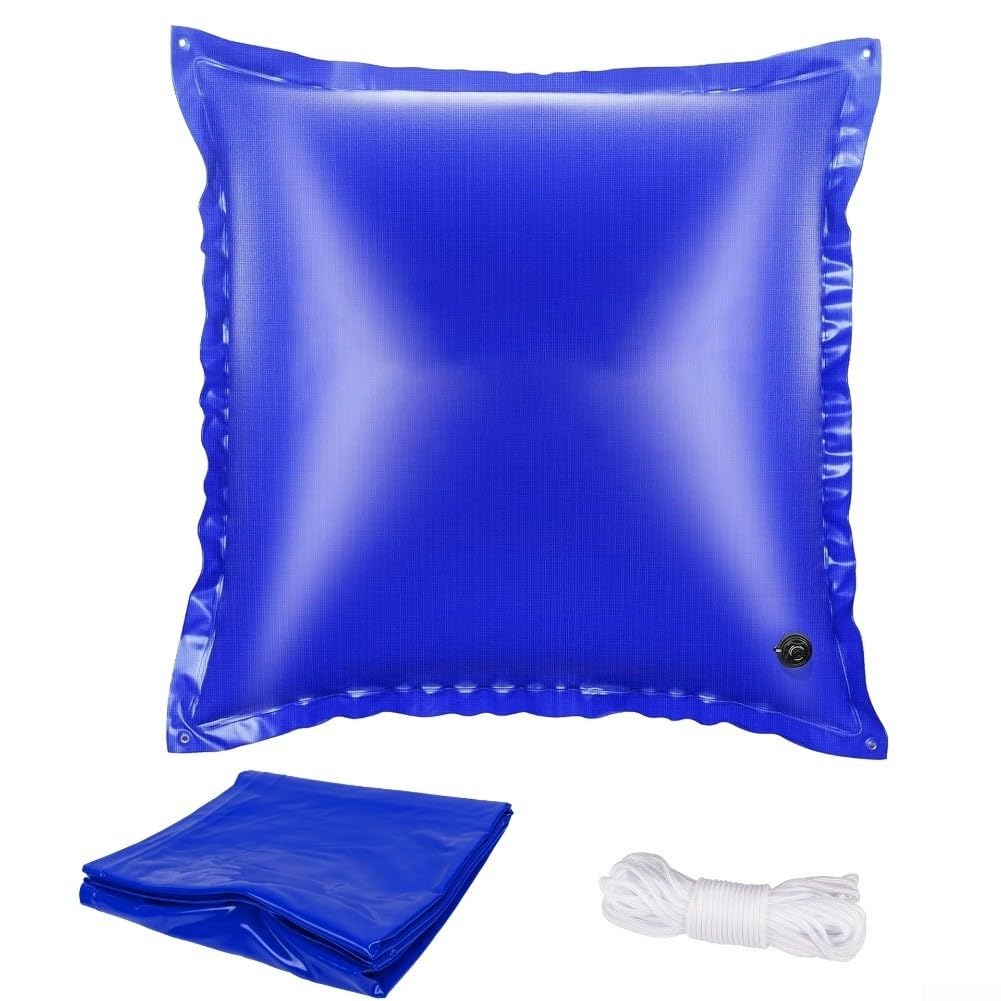 Cojín de Aire para Piscina 122cm Invierno(dark blue122 cm)