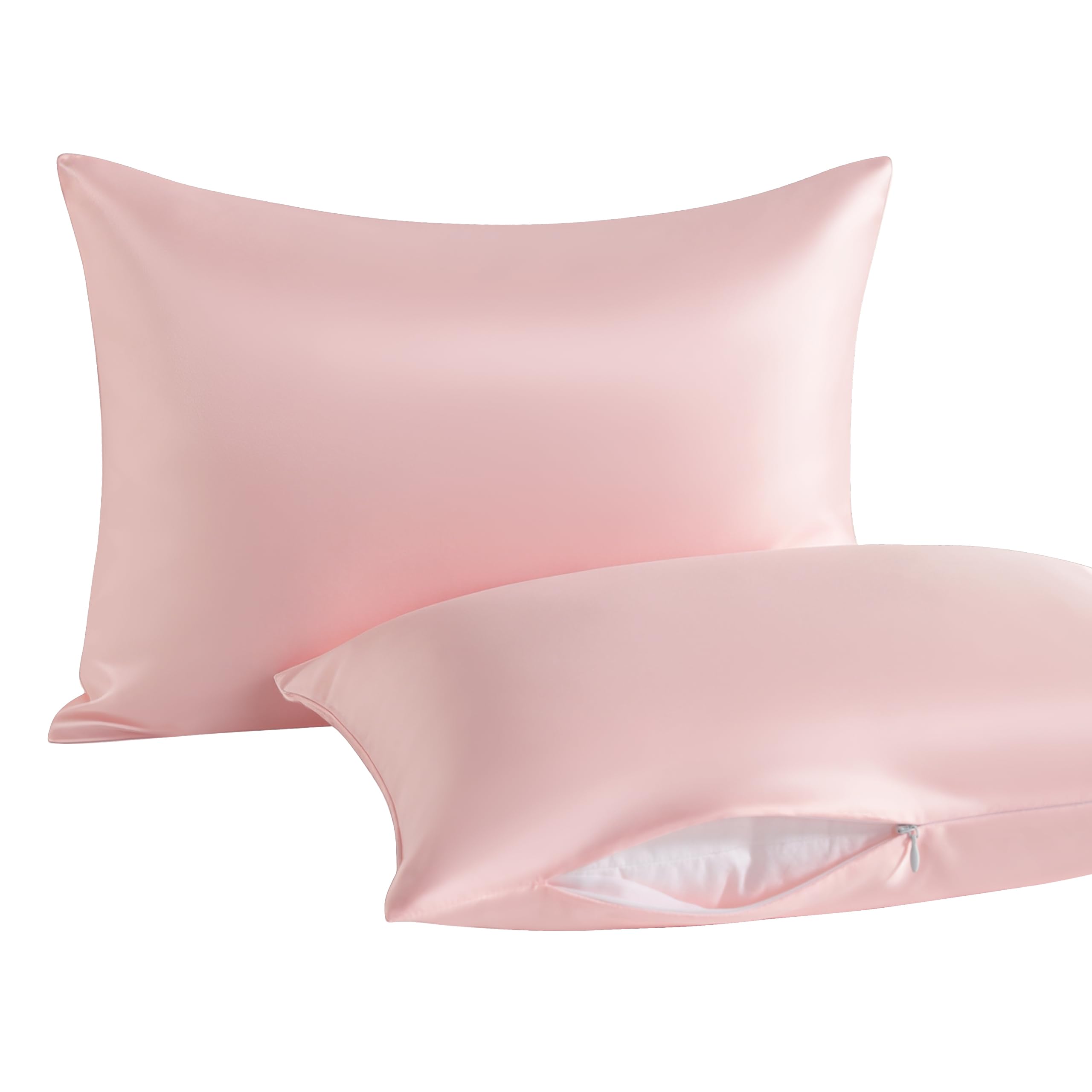 NTBAY Toddler Pillows with Pillowcases Set, 4 Piece 13 x 18, Pink