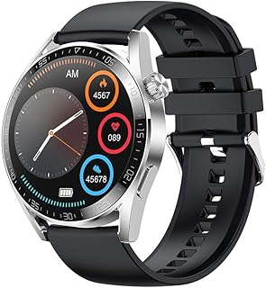 Smart Watch for Men Women(Answer/Make Calls), 1.36" HD Touch Screen Fitness Watch with Sleep Heart Rate Monitor, 100+ Sports Modes, IP67 Waterproof Activity Trackers Compatible with Android iOS ( Colo