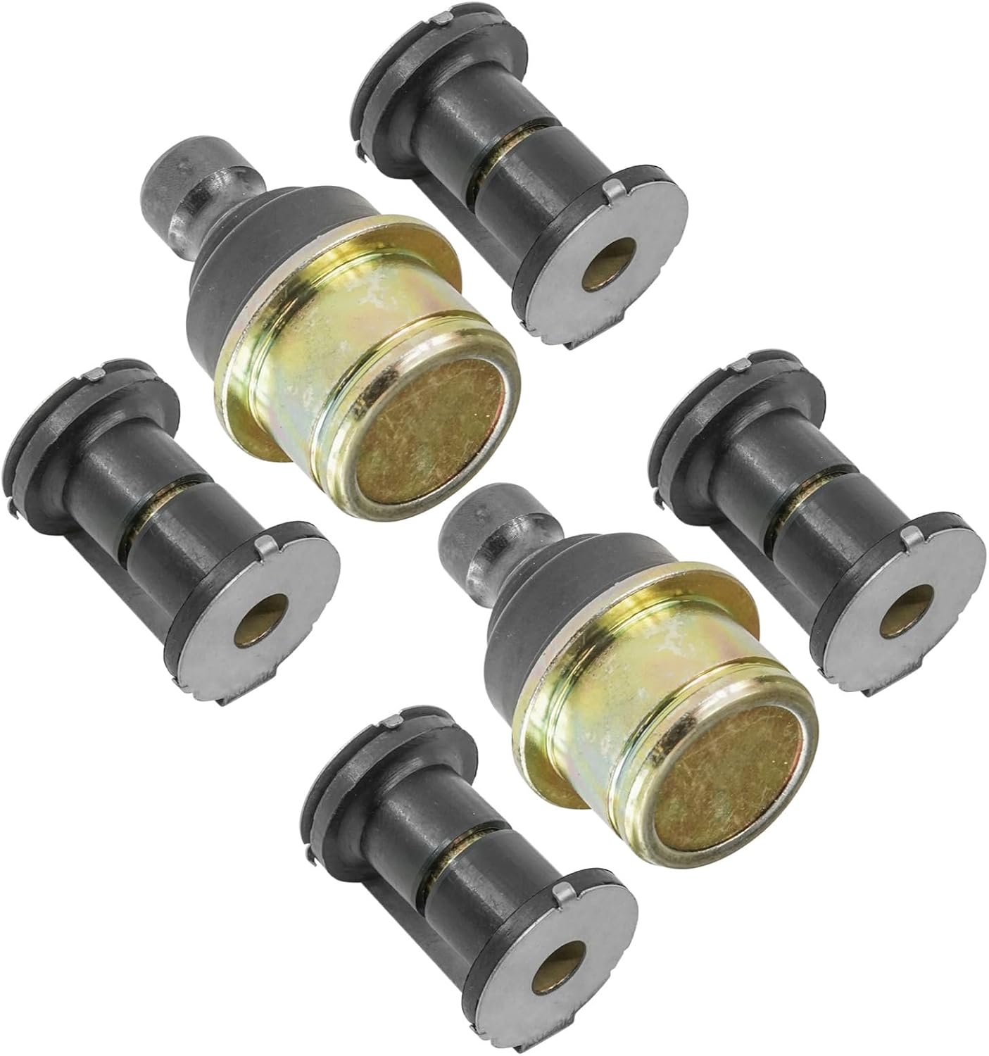 Caltric 2x 703500875 706202088 Front A-Arm Bushing Ball Joint Kit Compatible with Can-Am CanAm