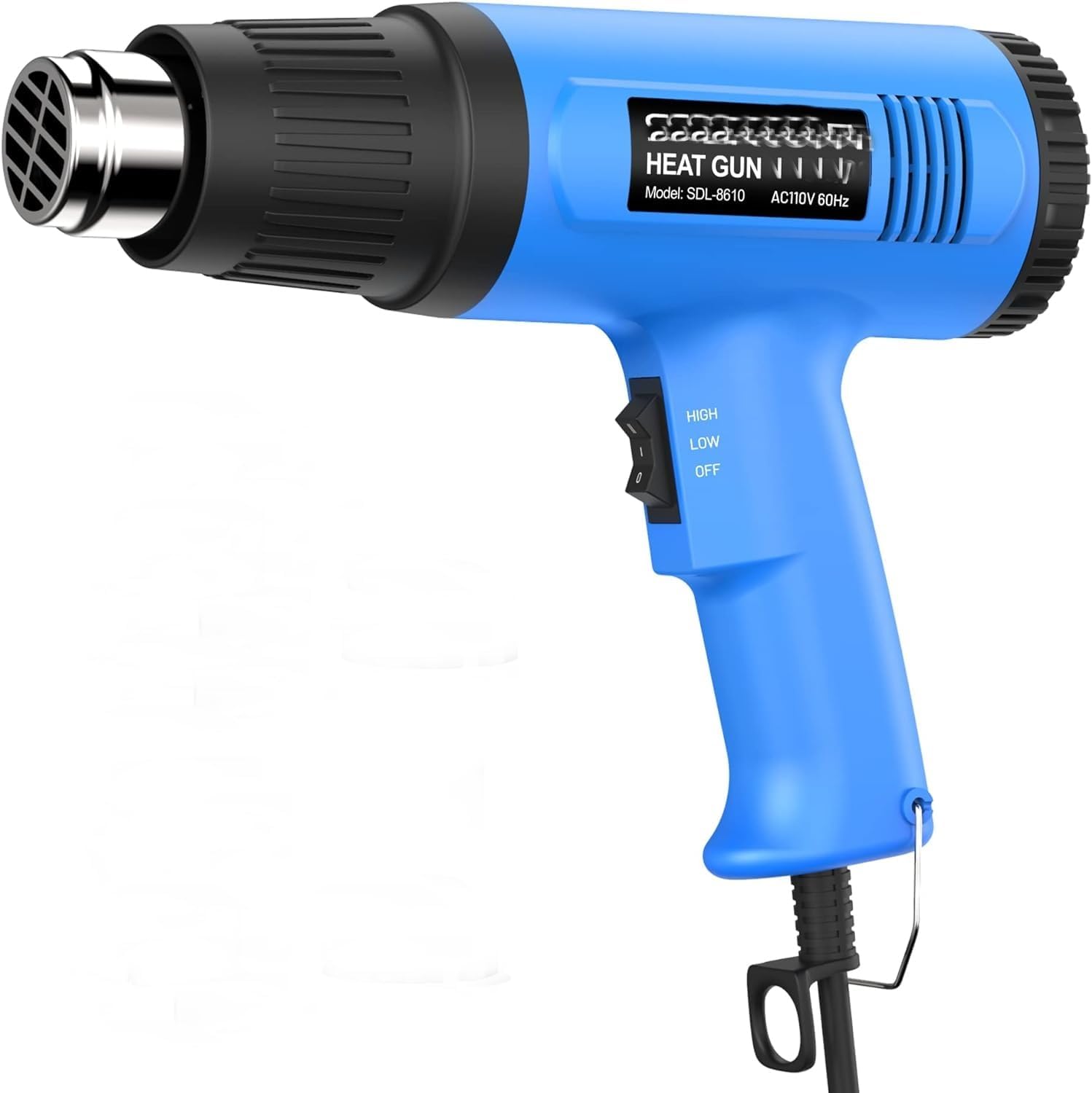 SCHOFIC 1500-Watt, 220V Dual Temperature Control Heat Gun [HOT AIR BLOWER] With 50-400/550 C Temperature Control [Color May Vary]