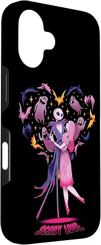 Vista 78 de iPhone 12 Pro Max Disney The Nightmare Before Christmas Jack Sally Scary Love Case