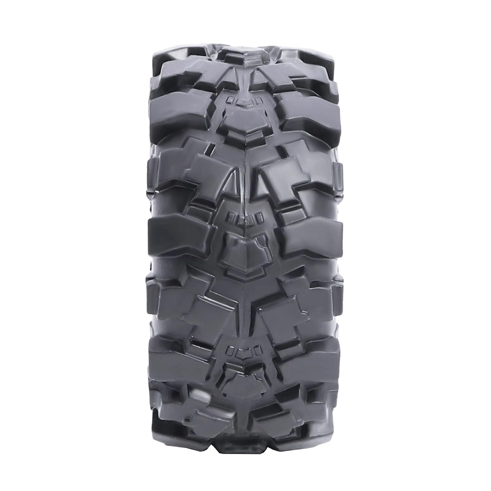 para TRX4M para Axial SCX24 para Bronco para Fcx24 para Terreno 1/18 1/24 RC Mejora Coche Piezas Goma Suave Neumáticos Barro 1,0 Pulgadas 58x24mm RC Reemplazar Accesorios