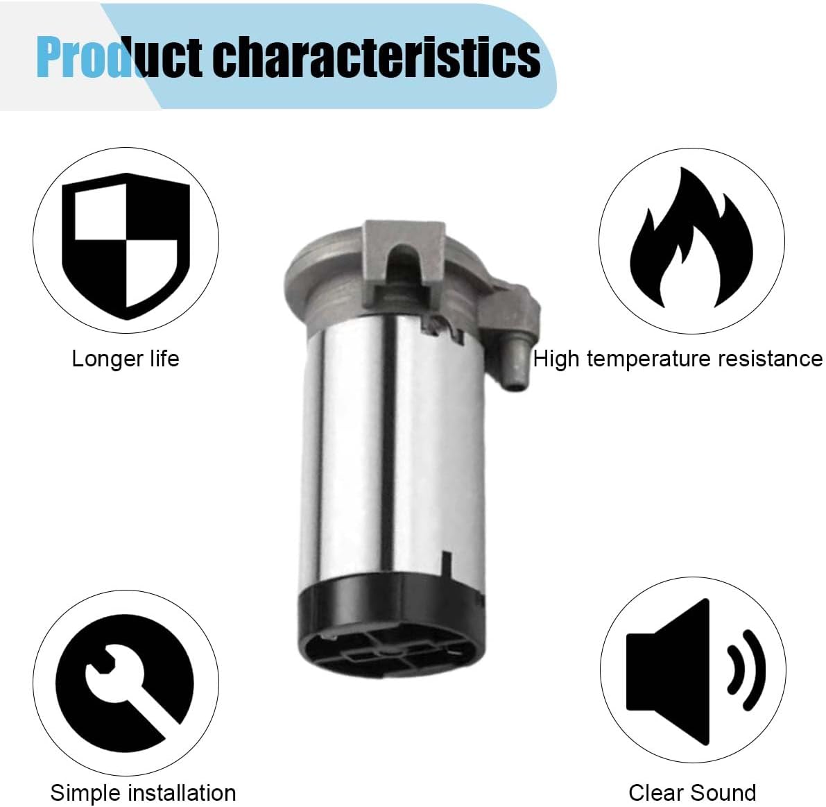 12V 150db Air Horn Compressor, Chromed Car Horn Compressor Kit, Loud Air Pump for Horns, Universal Trumpet Replacement for Most Cars Boats Lorrys Trains Trucks (Silver)