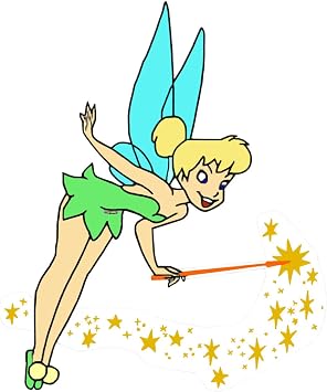 Tinkerbell Color Decal Vinyl Sticker|Cars Trucks Vans Walls Laptop| 5 x 4 inch for Cars, Truck, Motorcycles, Boats, Laptops, Tablets & Skateboard SS&Ds - 1058