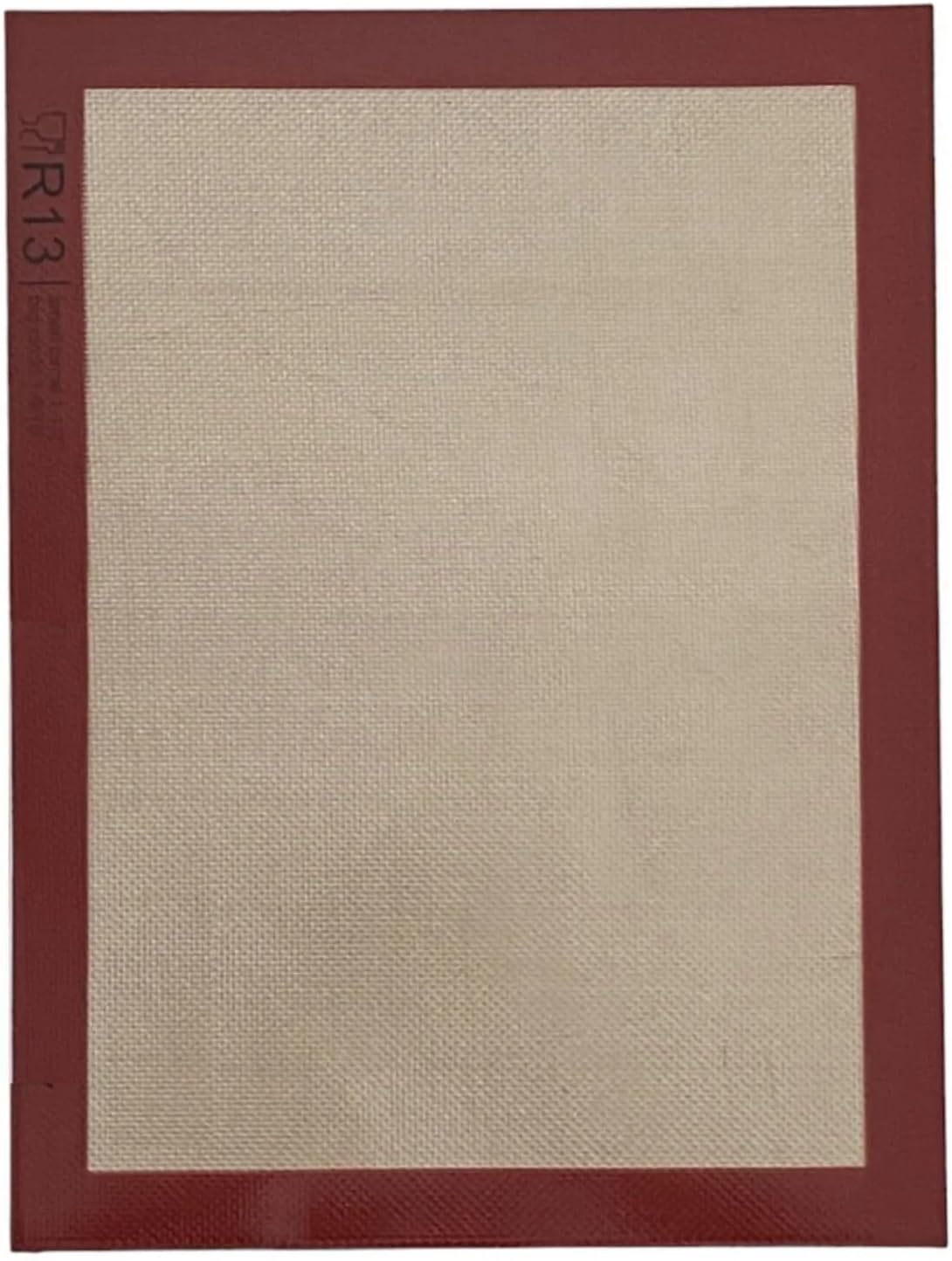 Yanmaz Yapışmaz Silikon Pişirme Matı, Fırın Altlığı, 30x40 cm, 116 gr, 0.75 mm Kalınlık, Yıkanabilir, 220 Derece Isıya Dayanıklı
