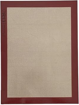 Fireproof Nonstick Silicone Baking Mat, Oven Base, 30x40 cm, 116 gr, 0.75 mm Thickness, Washable, 220 Degree Heat Resistant