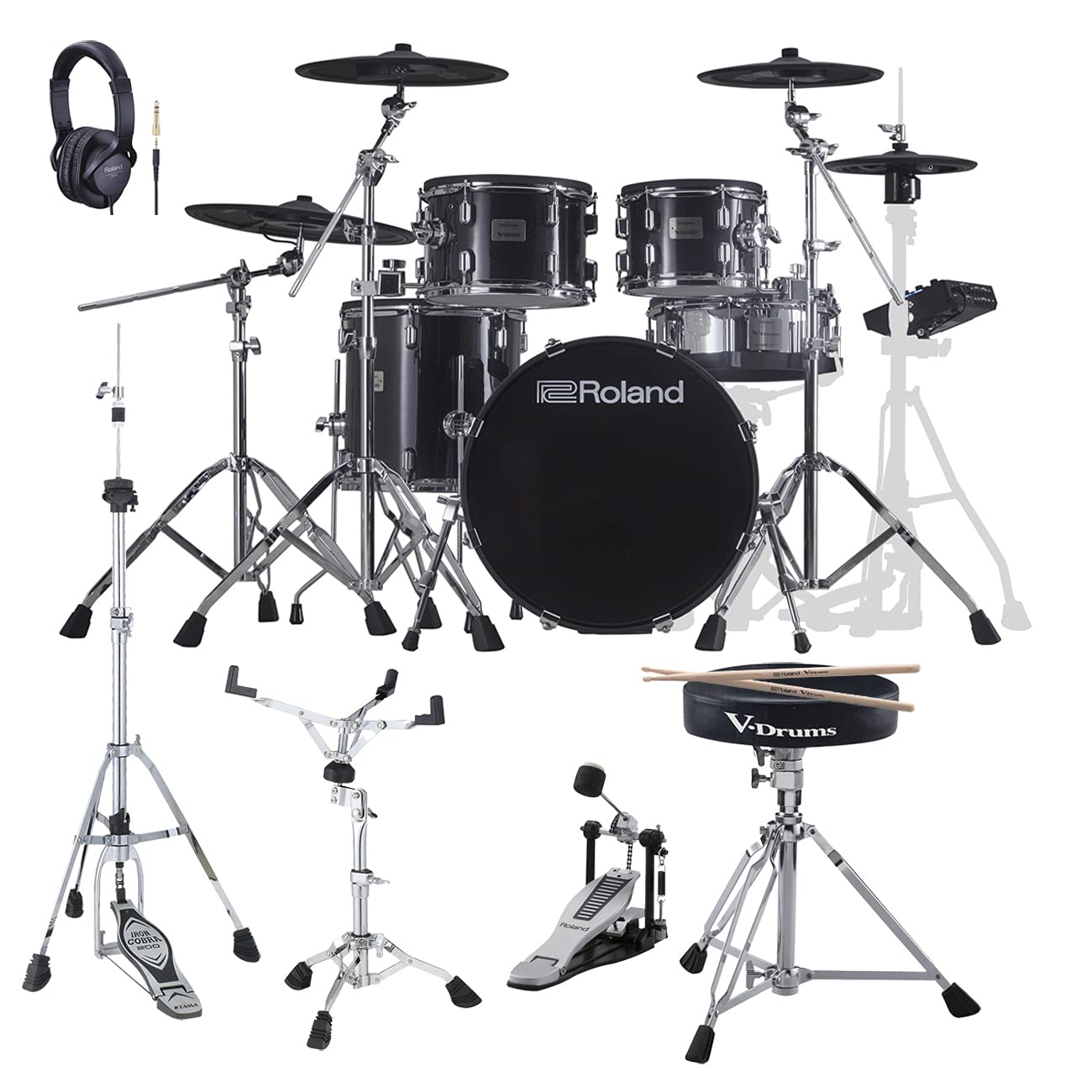 Amazon | Roland 電子ドラム VAD506 オリジナルスターターパック  