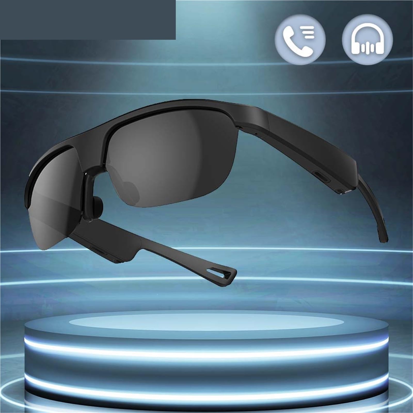 G02 Inteligentne okulary Bluetooth Słuchaj muzyki Odpowiedz na telefon i kobiety modne okulary przeciwsłoneczne inteligentne okulary