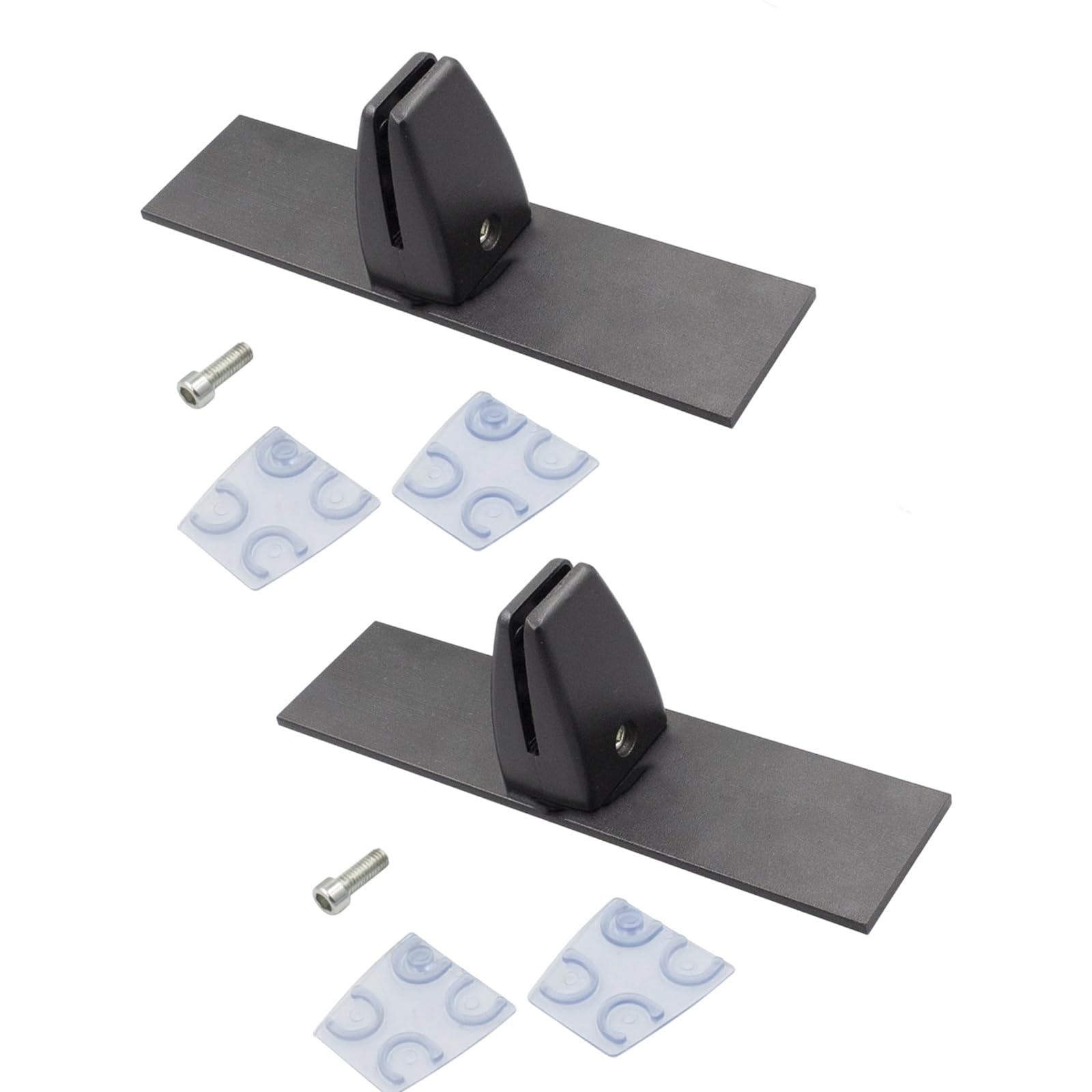 Quick Install Fireplaces Brackets with Adjustable Clips Vertical Screen Partition Clamp Screens, Doors, and Panel and Panels