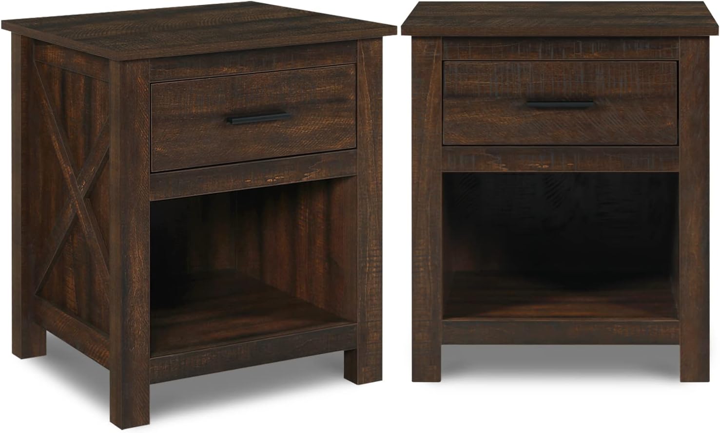 LTMEUTY Nightstands for Bedroom Set of 2 Night Stands