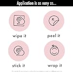 2-Pack Patented Heat-Resistant Cord Organizer for Appliances, Kitchen, Computers & More | Stick-On Cord Wrappers with Flexible Base, Secure Scalloped Edge, White (3 x 1.5 Inches)