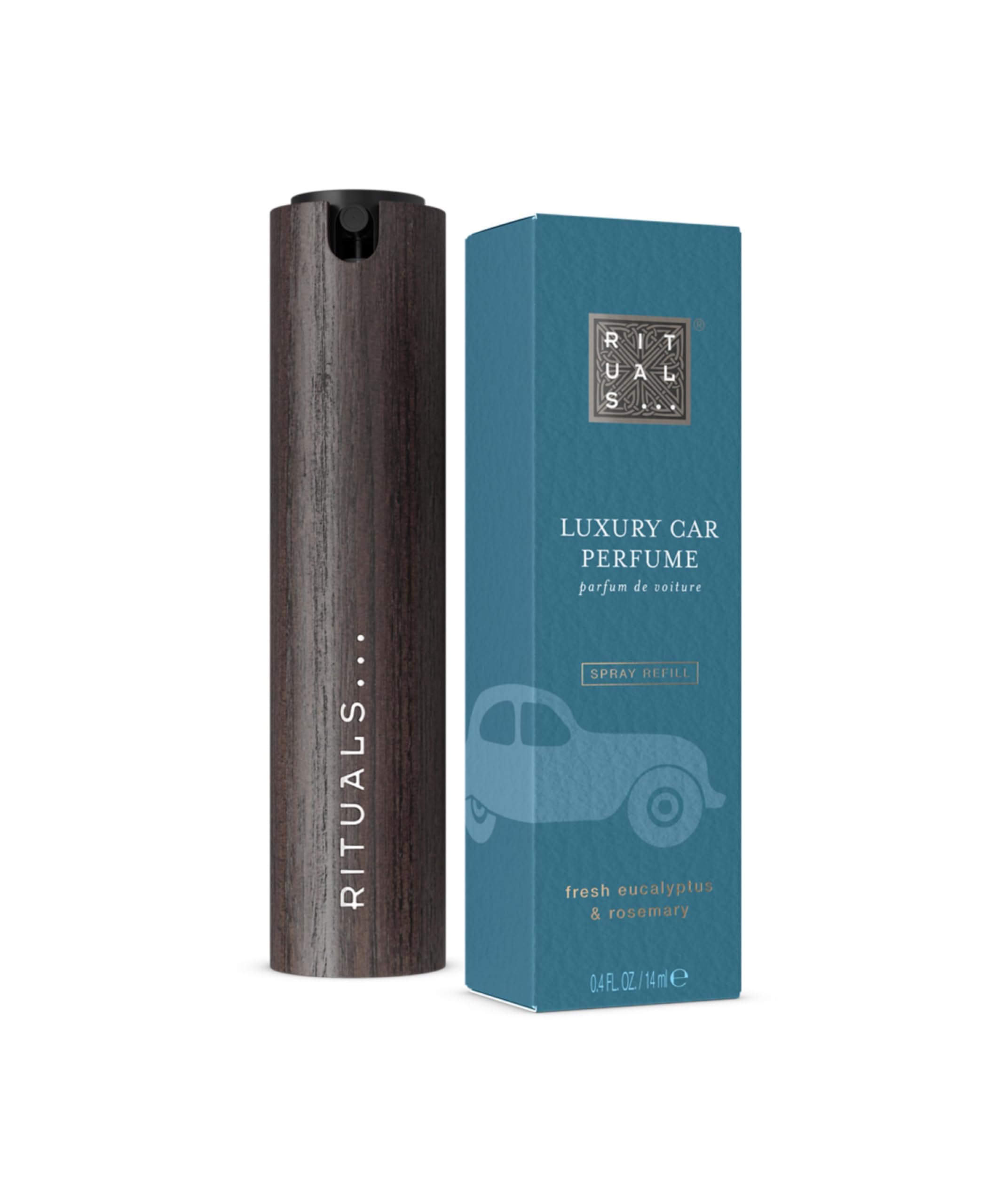 RITUALS The Ritual of Hammam Car Perfume Spray Kit, Eucalyptus, 14 ml