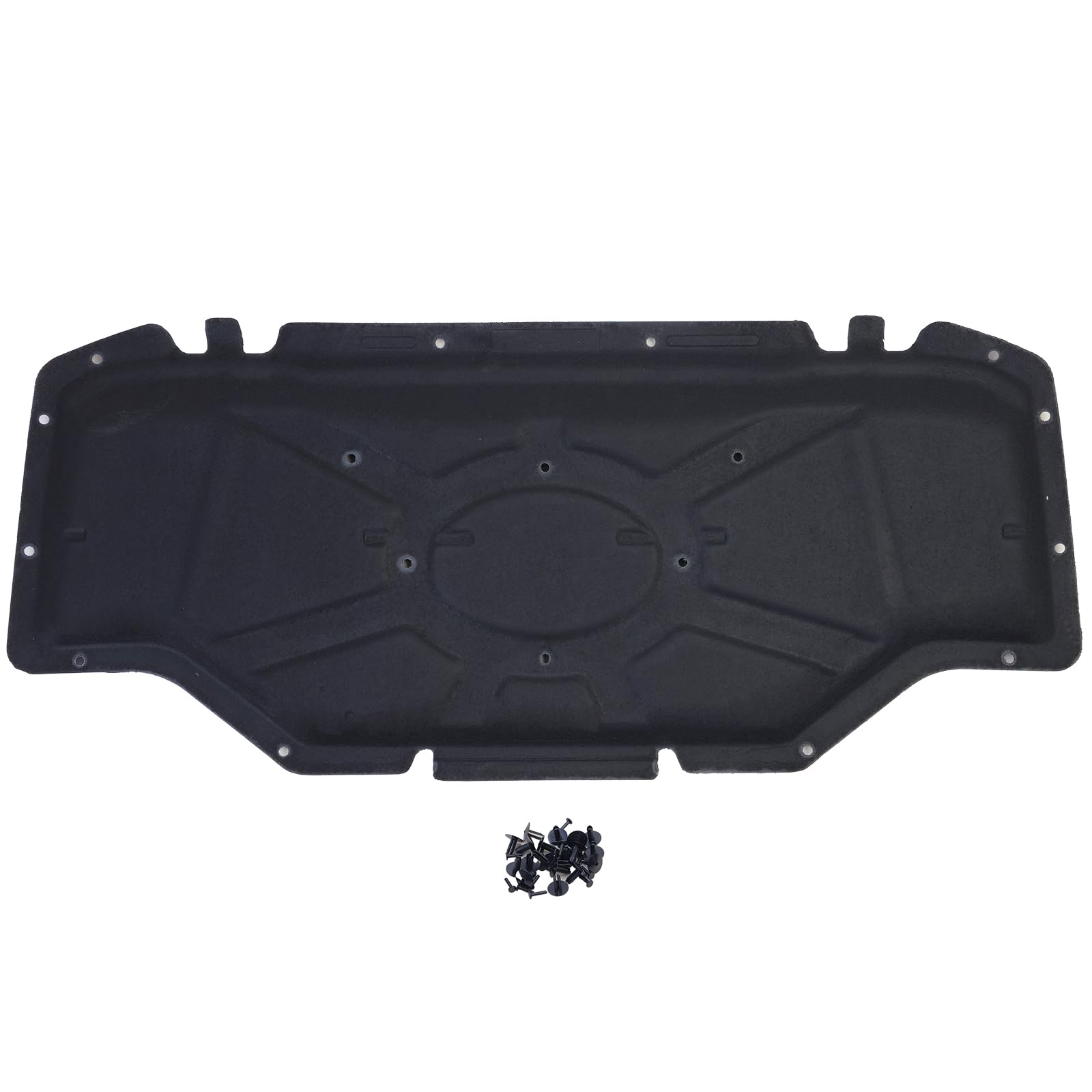 Motorhaubendämmung Dämmmatte mit Clips passt für BMW X5 F15 X6 F16