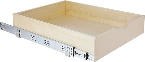 Miniatura 5 de Knape & Vogt Caja de cajones de madera de cierre suave, 5 "x 17.63" x 22"