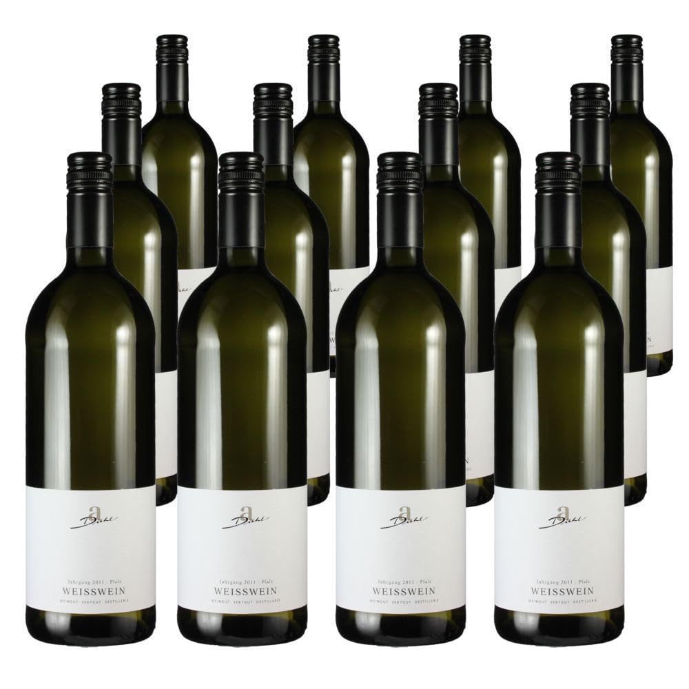 Vorteilspaket (12x1L) Weisswein-Cuvée süß QbA (082) Weingut Diehl/ErnenWein/WINE
