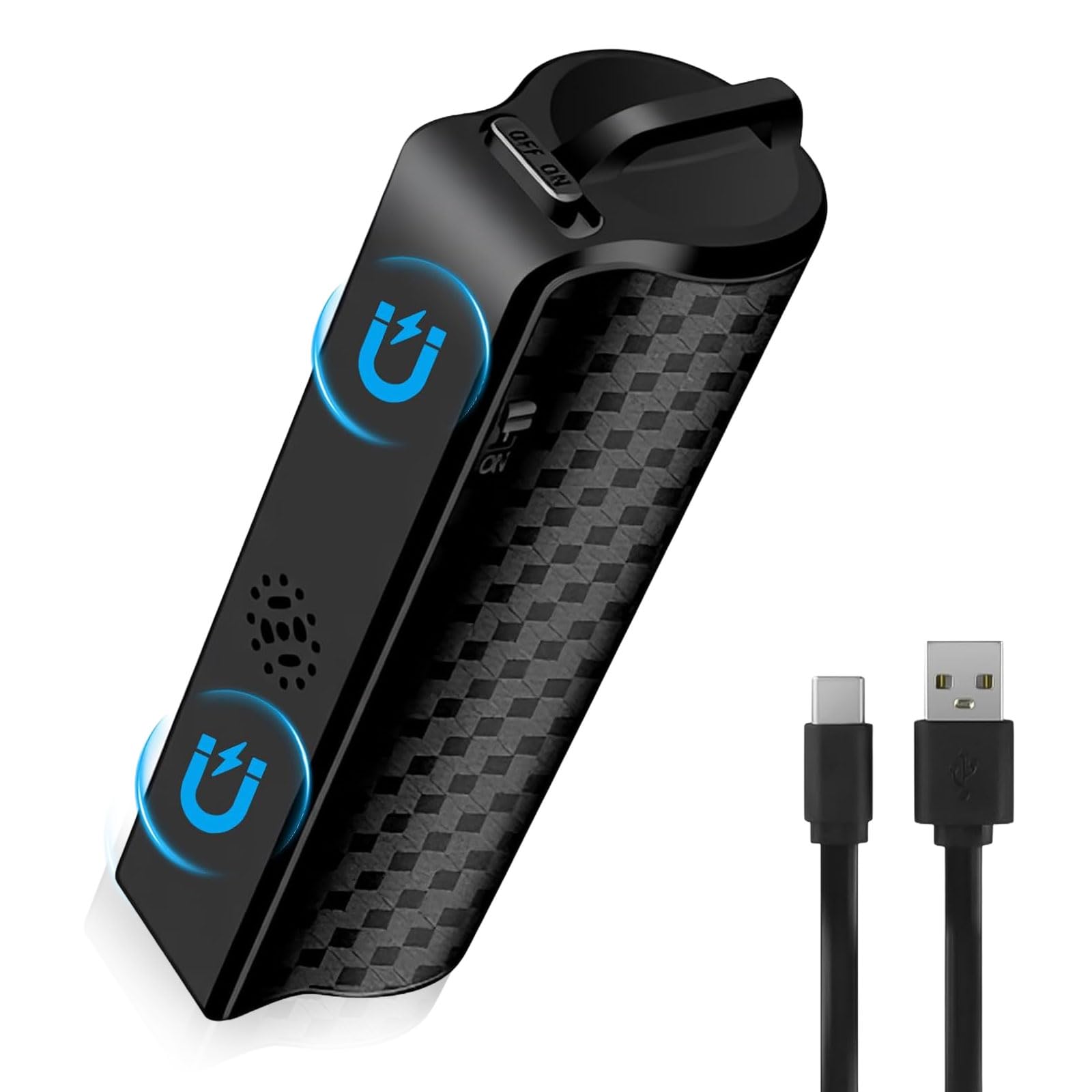 Diktiergerät Mini, 64GB Diktiergerät Magnetisches, Digitale Abhörgerät mit 20 Tage Daueraufnahme, One Touch AufnahmegeräT mit Rauschfilter für Meeting, Interviews, Vortrag, Klassen