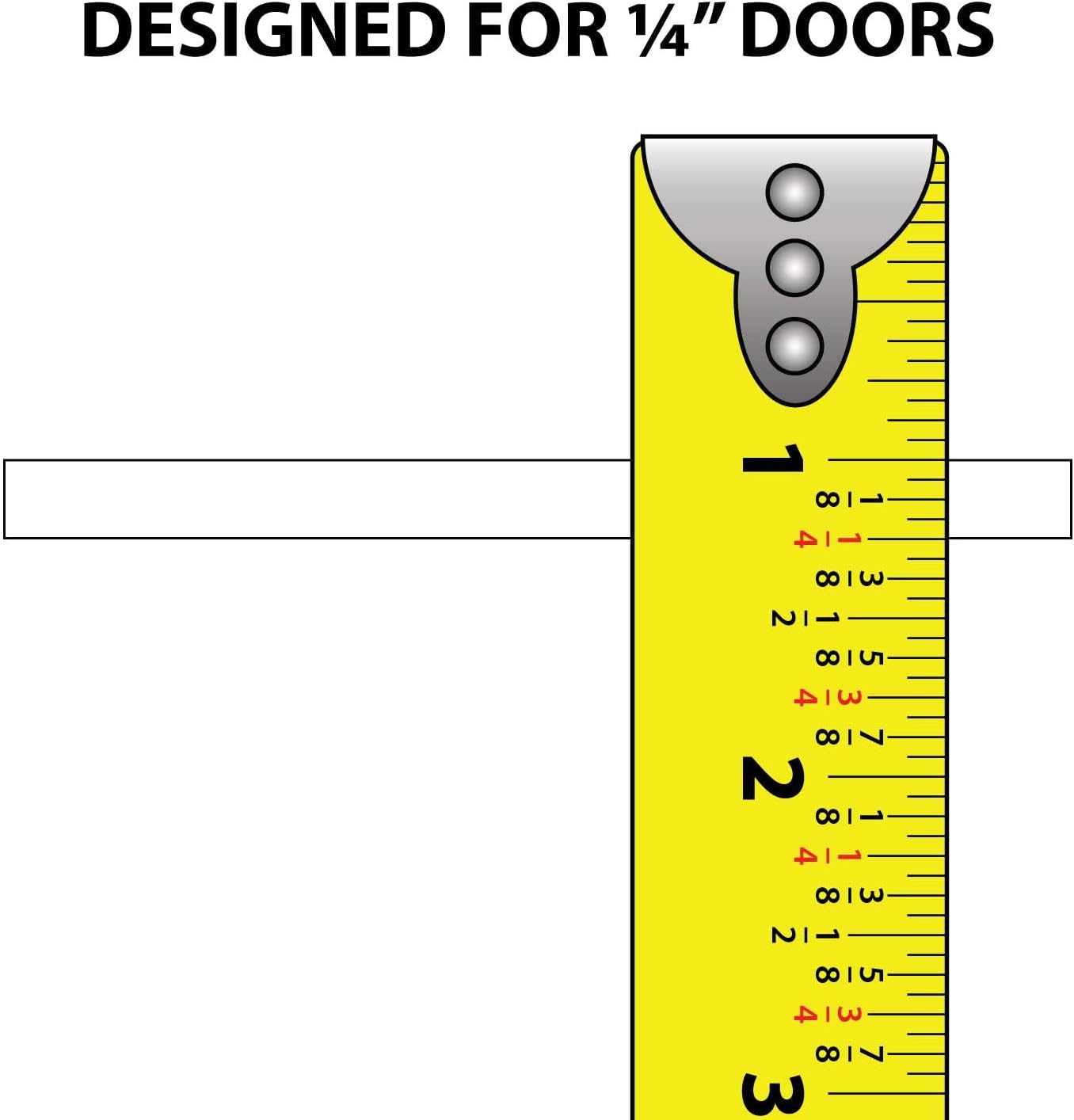 Aluminum 3-Foot Sliding Door Track Set for Glass or Wood Panels