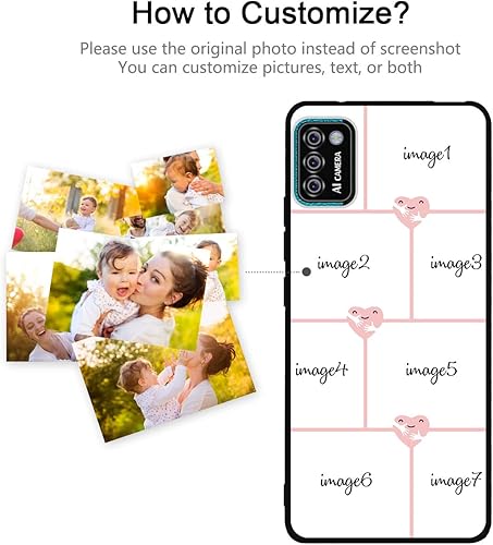 Miniatura 9 de Funda de teléfono personalizada para Cubot Note 7 funda personalizada con múltiples imágenes funda suave con nombre regalo de cumpleaños para