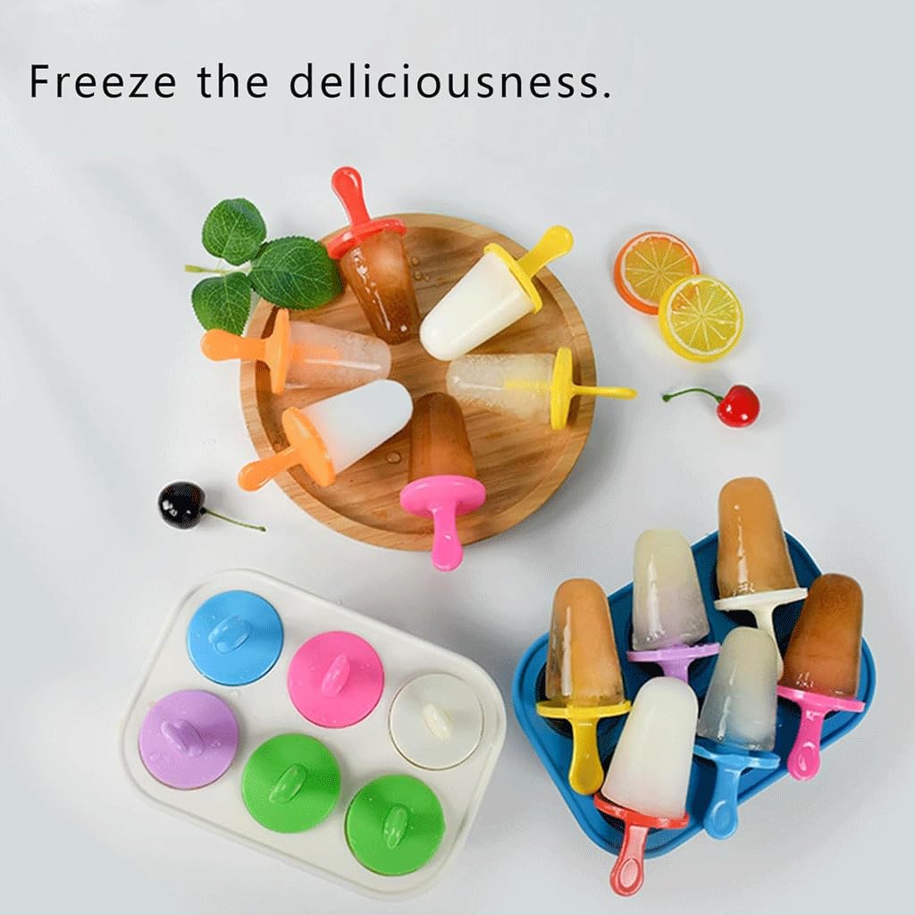 moldes para helados, Molde para alimentos con tapa, bandeja de hielo, pastel arroz y helado queso caseros(C)