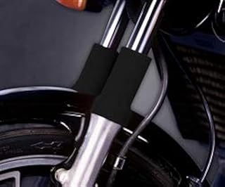Neoprene Fork Guards - Black with NOJ logo