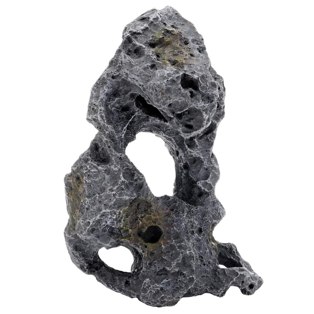 Hobby Cavity Stone Dark 3, 18 x 14 x 28 cm, Decorazione per acquari