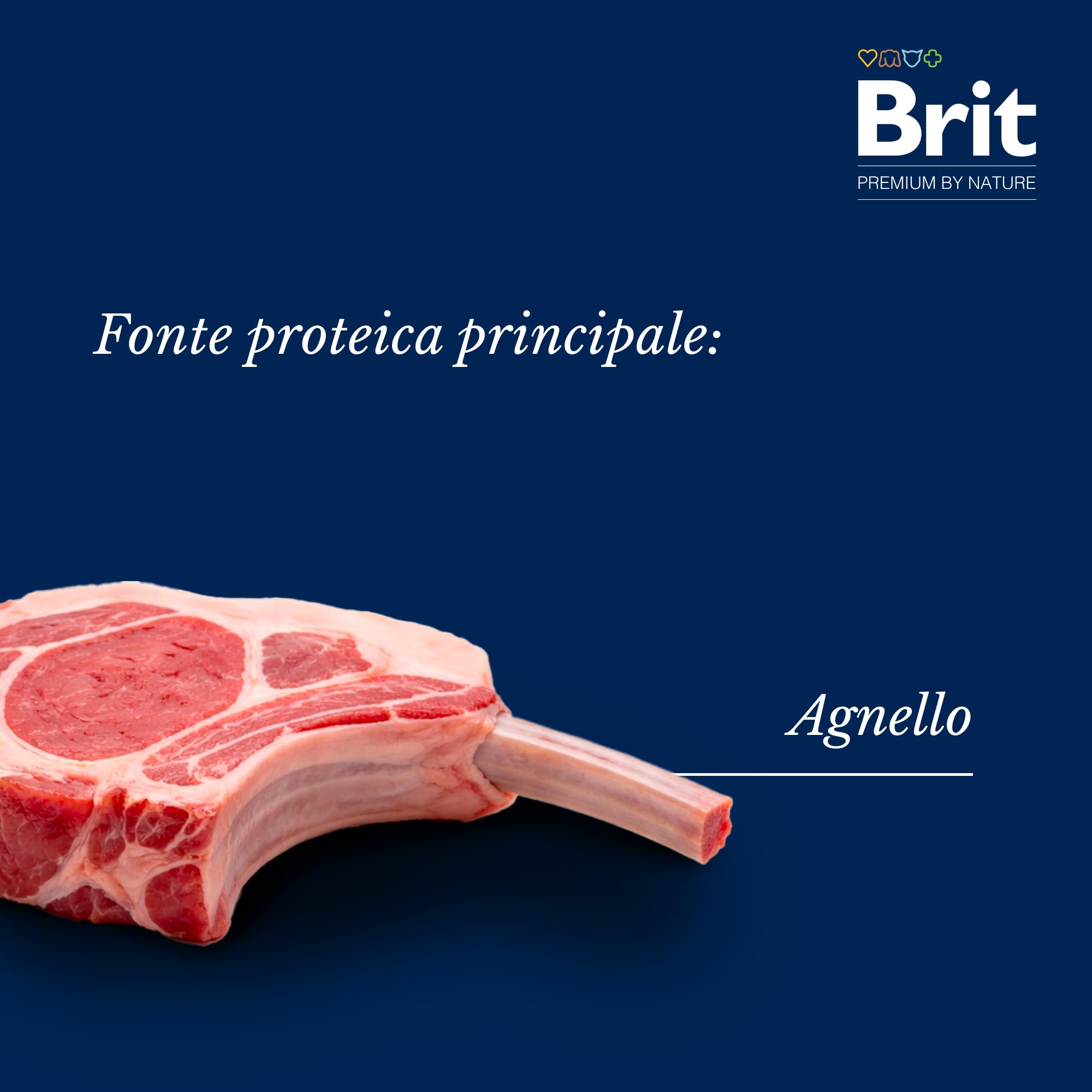 Brit Premium - Cibo Secco per Gatti Sterilizzati, Agnello, 8 kg