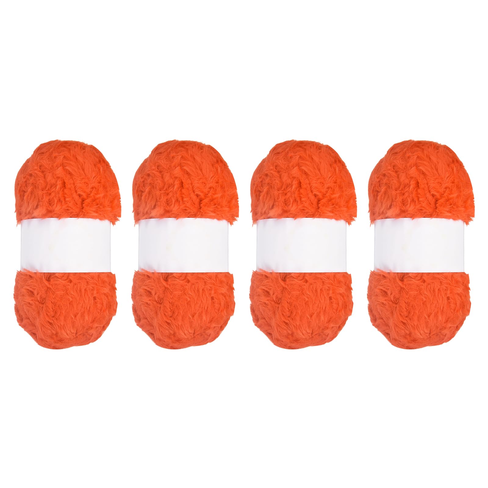 Fil épais duveteux faux poil polyester pour crochet tricot et couvertures d'hiver
