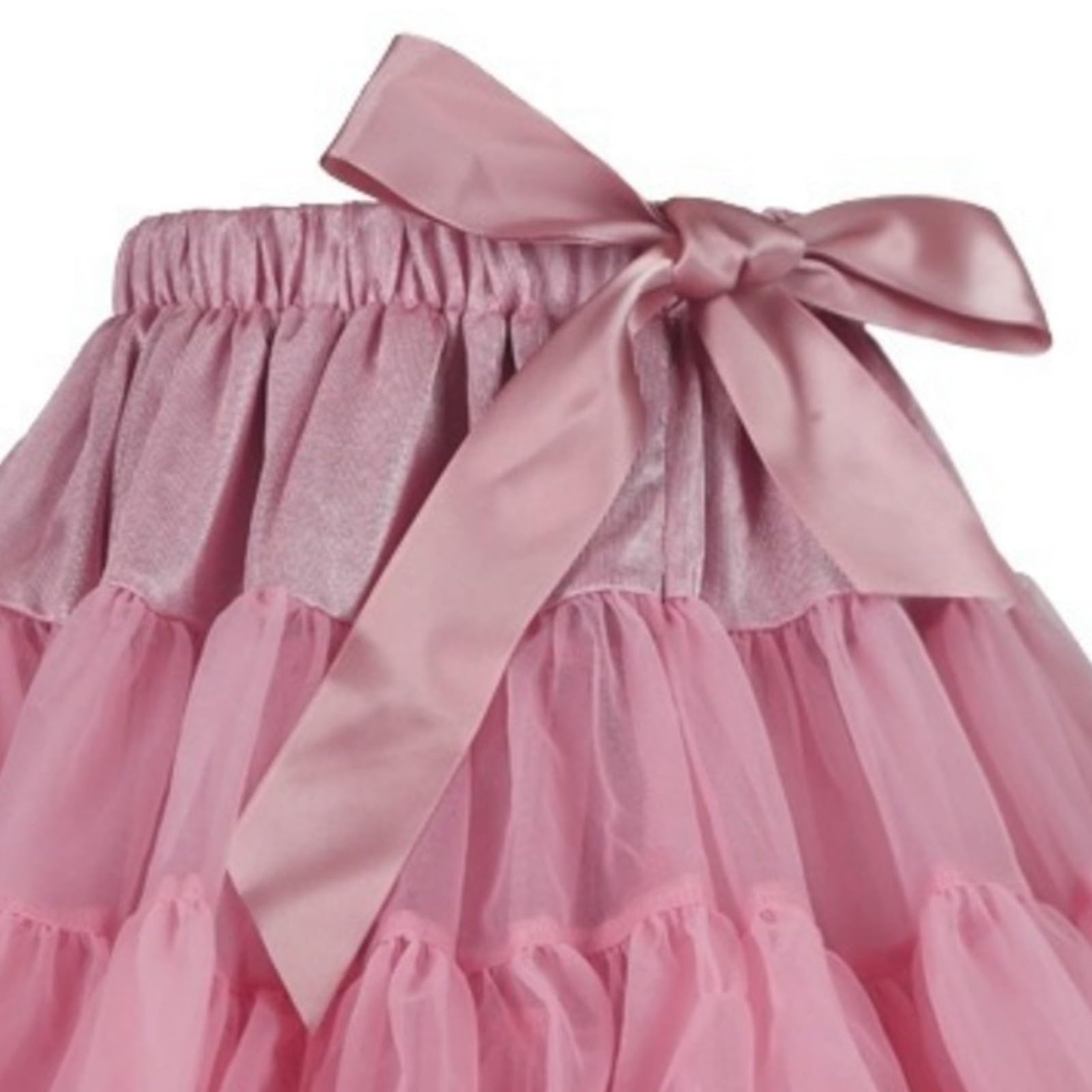 Gonna tutù Bambina Tulle con Vita Elastica Tutua Ragazze Morbida Leggera Gonne da Balletto Principessa per Danza Festa Carnevale,Sottogonna Tulle,Moda Misteriosa