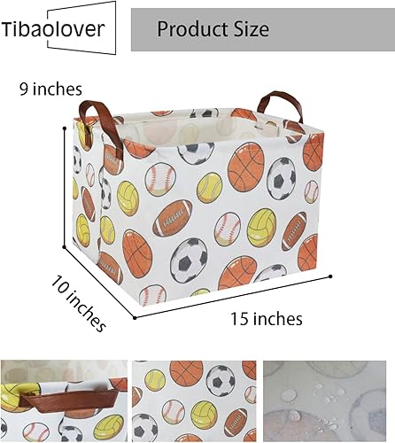 Miniatura 6 de TIBAOLOVER Cesta de almacenamiento de juguetes para niños y niñas, cesta de regalo para niños y niñas, cesta de estante vacía rectangular,