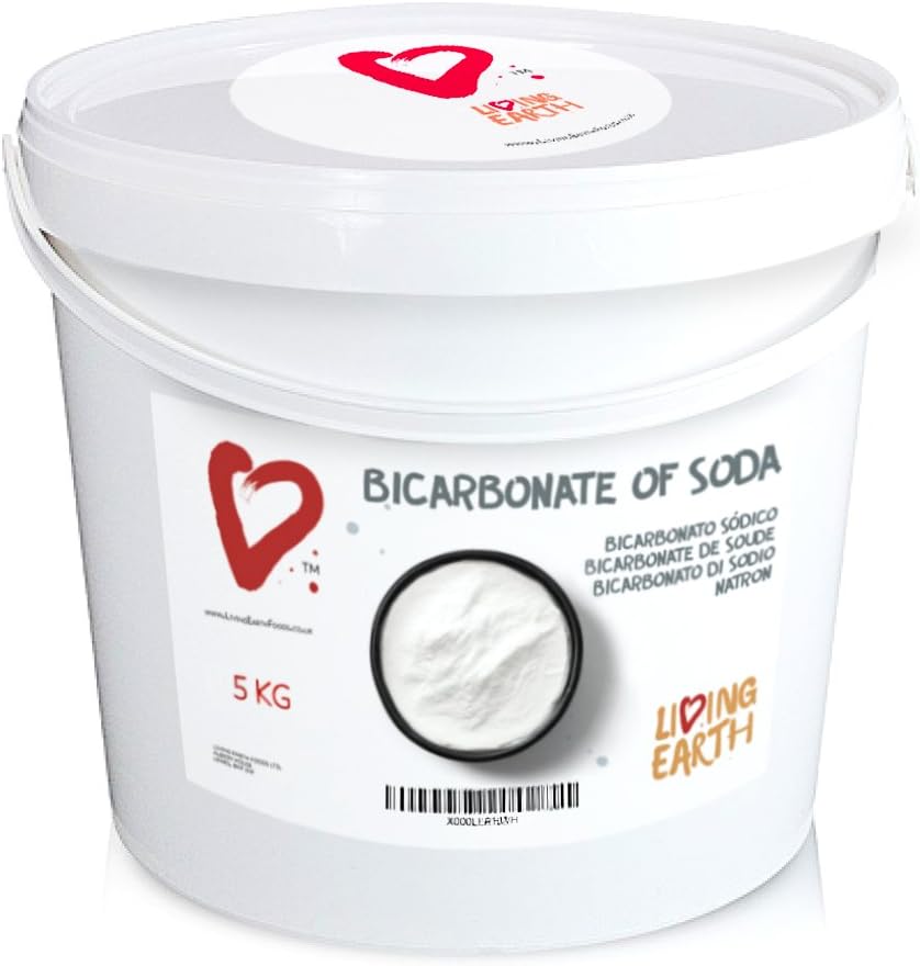 5 KG Living Earth Bicarbonate of Soda | Sodium Bicarbonate