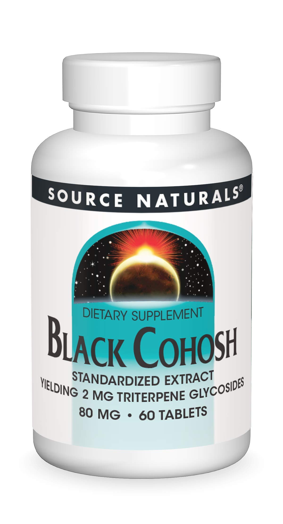 Source Naturals Black Cohosh Extract, 60 Tablets