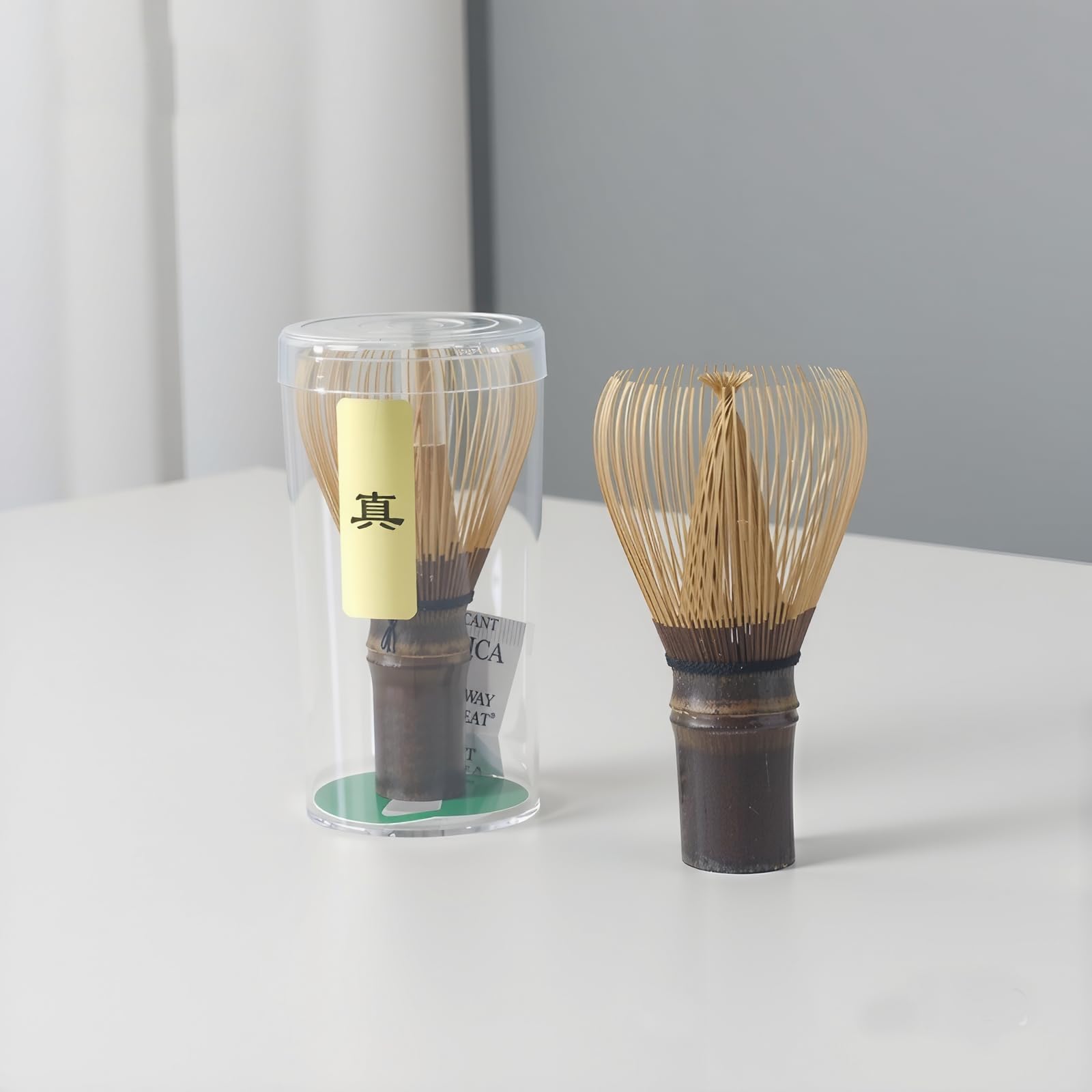 Amazon.com: Traditional Black Bamboo Matcha Tea Whisk, Handcrafted