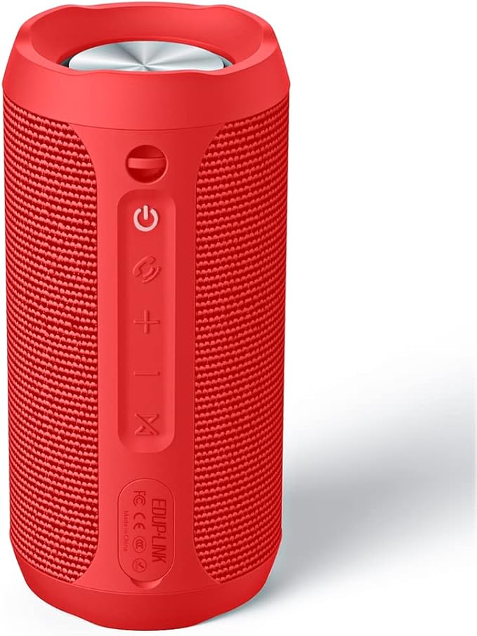 EDUPLINK Bluetooth Speakers Waterproof Portable Speaker, Wireless Outdoor Speaker