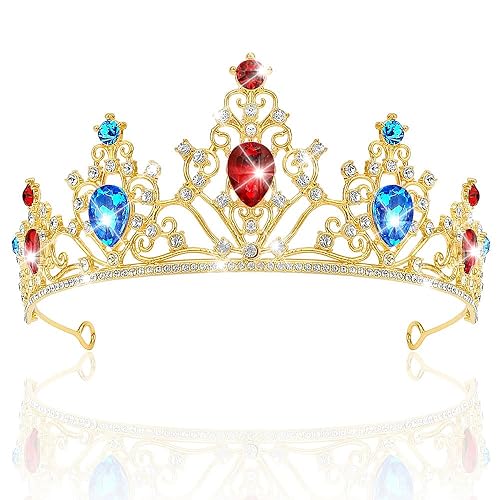 Vista 78 de AHONEY Diadema negra, Cristal, diamantes de imitación, aleación Dorado rojizo